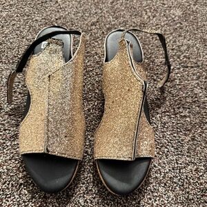 Gold Women's Sandals